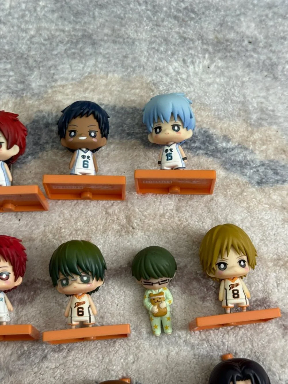 One Coin Mini Figure Collection Kuroko's Basketball lot of 21